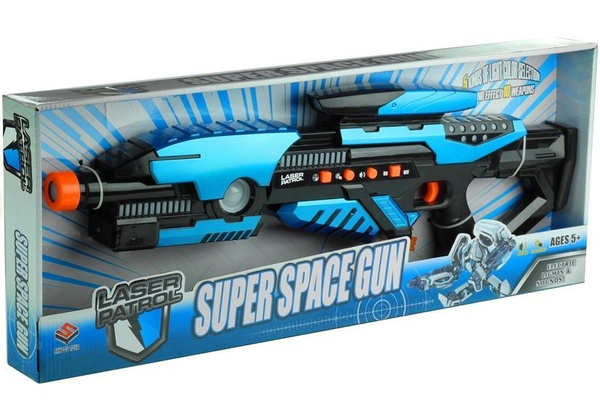 Space Gun 5 Farben Licht LED Sound
