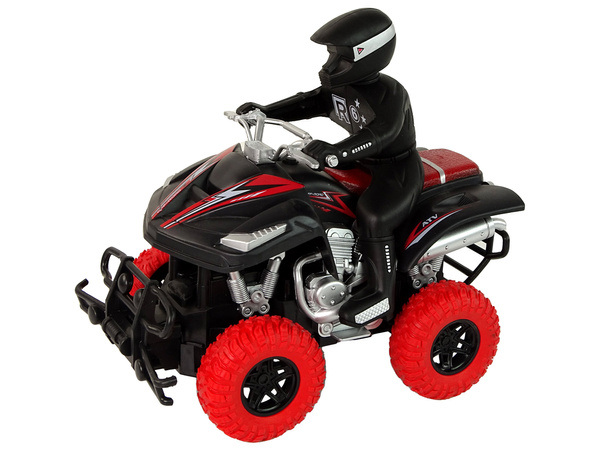 Quad Motor Four-wheeled Off-Road + Driver 1:18