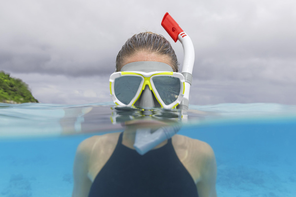 Diving Set Gray Mask Snorkel Bestway 24053