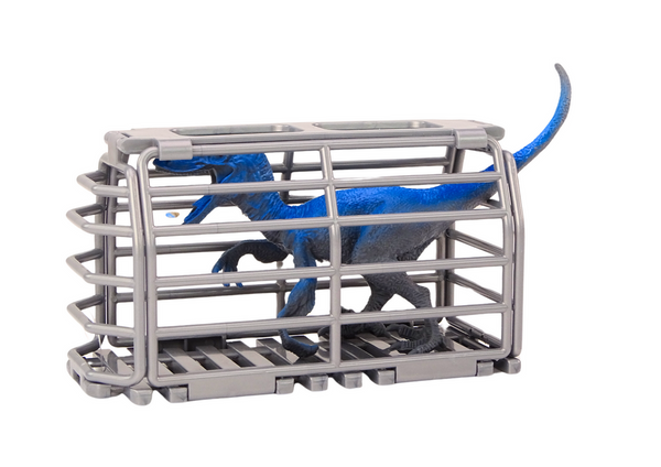 Flugzeug, Leichtflugzeug, Transport von Dinosauriern, Käfig, abschraubbar, grün