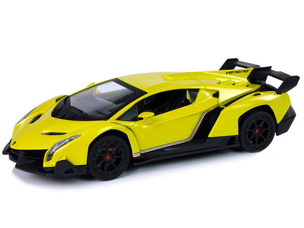 Ferngesteuerter Lamborghini Veneno Gelb 2.4 G Pilot Lenkrad Sound Lichter