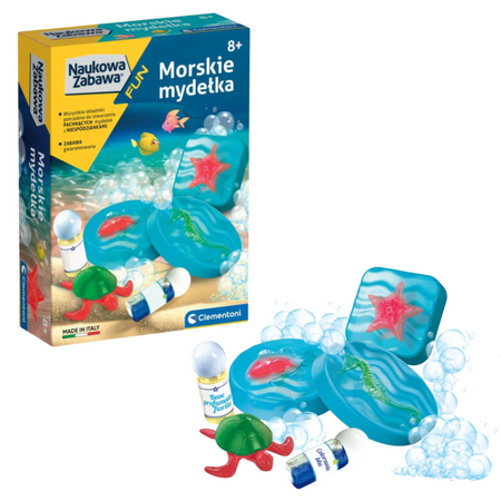 Wissenschaftlicher Spaß Meeres-Seifen Set Polnische Sprache Clementoni 50709