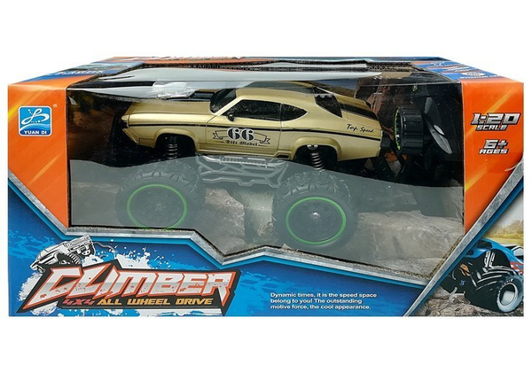 Remote controlled Car Off-road R/C Golden High Wheels