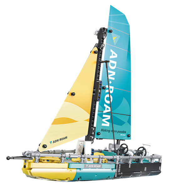 Bauklötze Segelboot Boot Typ 65 Modell 675 Stk