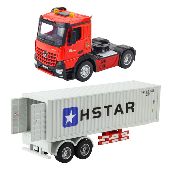 Remote Controlled RC Container Truck 6CH 270° Turning Angle