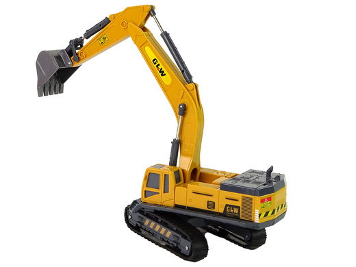 Baufahrzeug Gelber Caterpillar-Bagger 1:55