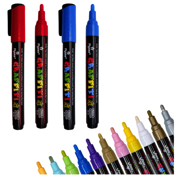 Set Acrylmarker Intensive Farben 12 Stk