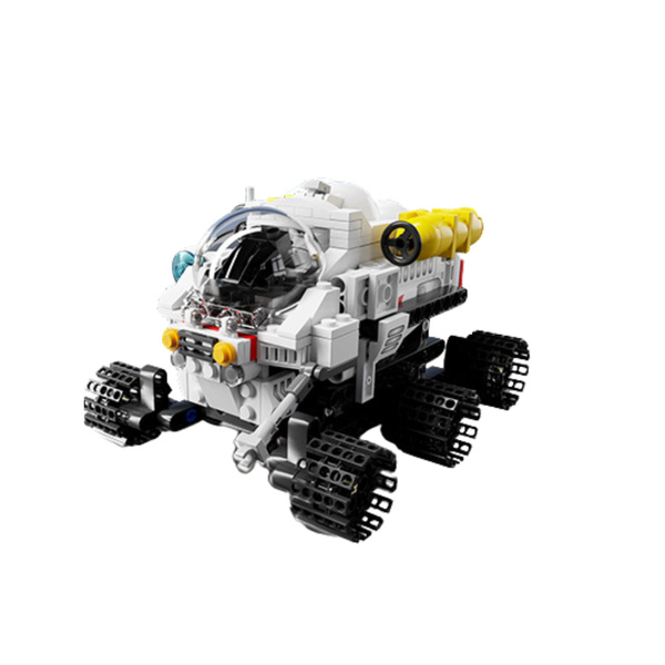 Bausteine Weltraumroboter Rover Flugzeug RC 3in1 408 Stk.