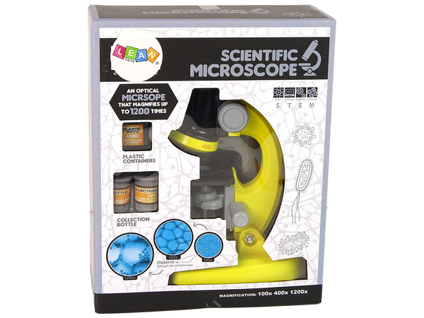 Children's Microscope Educational Set Yellow