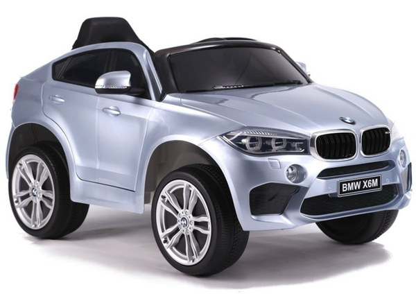 BMW X6 Silver Painting - Electric Ride On Car