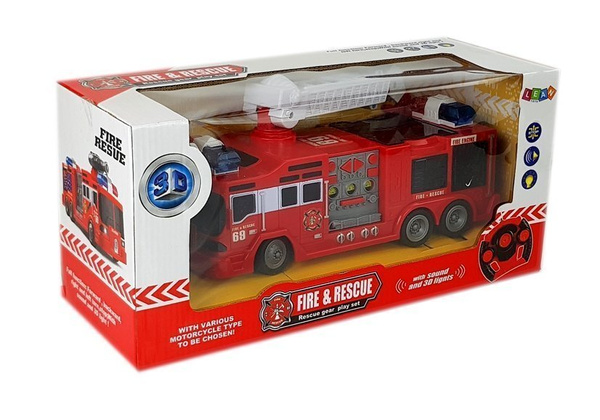 Ferngesteuertes Feuerwehrauto R / C 28cm
