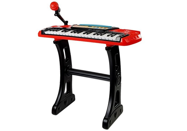 Keyboard Stand Chair 37 Keys Red