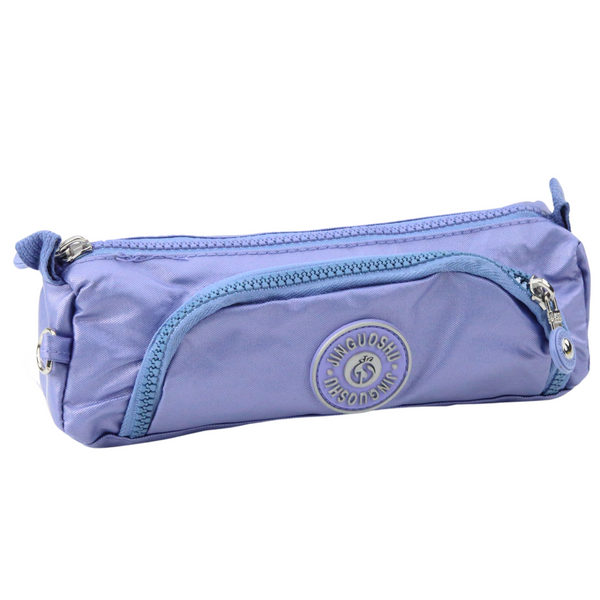 School Pencil Case Functional Two Pockets Pendant Mix