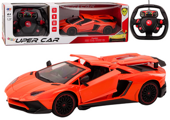 RC Sports Car 1:12 Opening Doors Orange