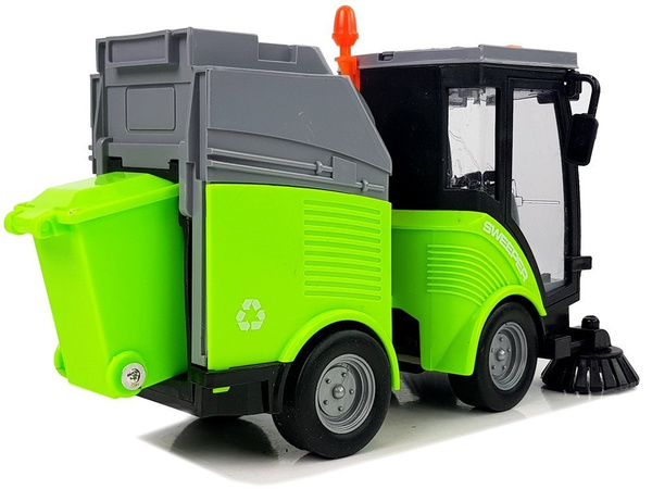 Rubbish Sweeper with Sound and Moving Parts Friction Drive 1:16