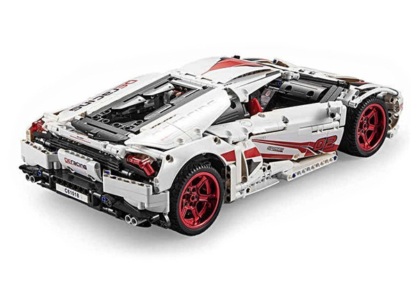 Block Sports Car 1,696 elements