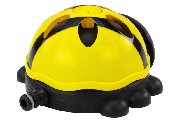Garden Sprinkler Ladybug Water Fountain Yellow