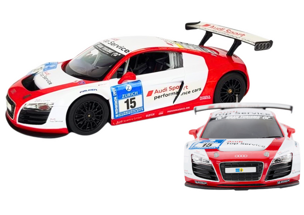Auto R/C 1:24 Ferngesteuerter Sport AUDI R8 LMS Weiß