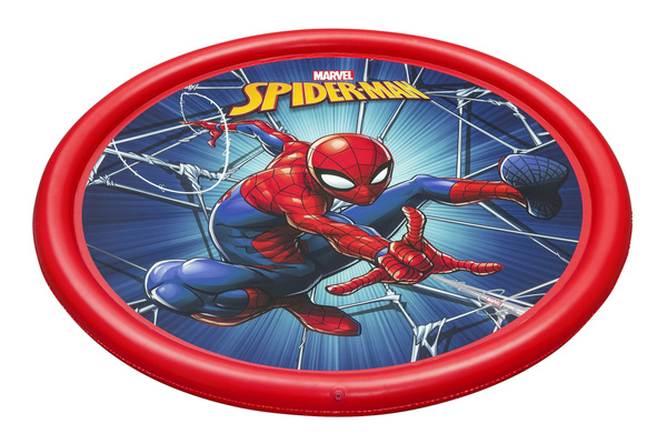 Inflatable Paddling Pool Mat With Fountain Spider-man 165 cm Bestway 98792