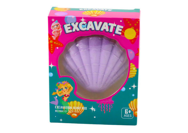 Archäologisches Set Meerjungfrau im Muschelmeißelpinsel