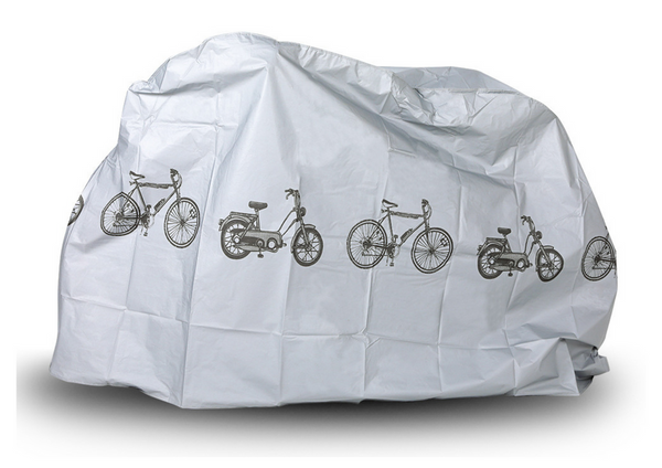 Abdeckung mit Klettverschluss für Fahrrad, Roller, wasserdichtes Material, 210 x 100 x 64 cm