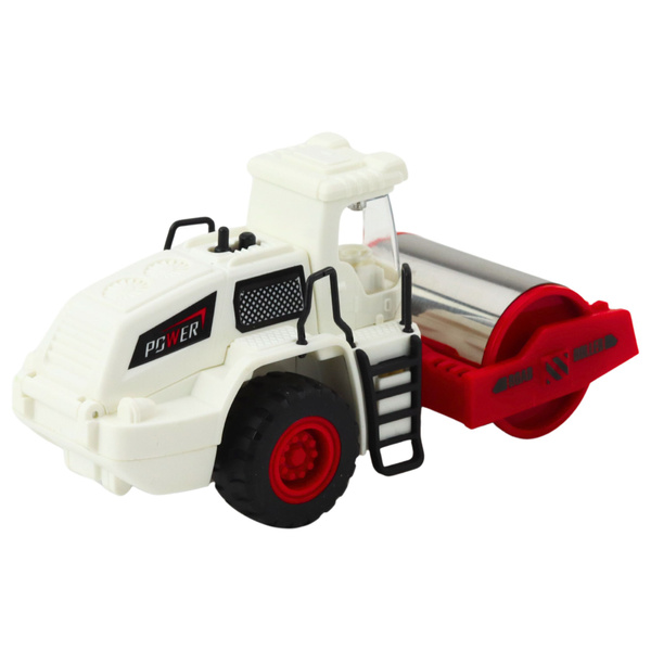 Road Roller Construction Metal Rotating Roller Lights Sounds