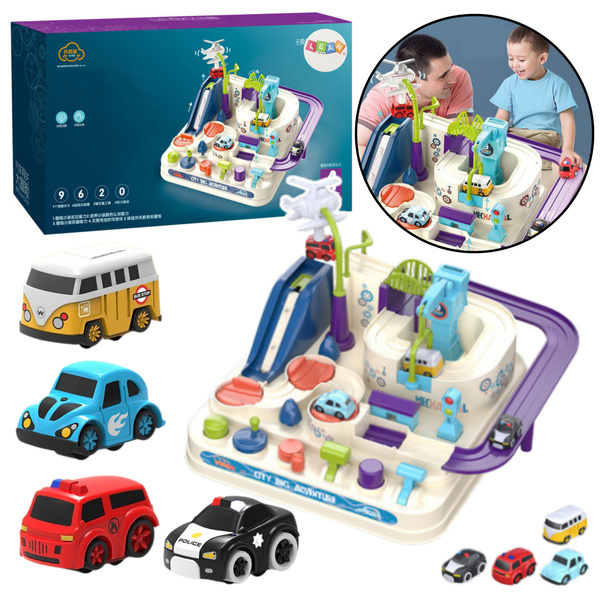 Obstacle Course Interactive Parking For Children Four Cars