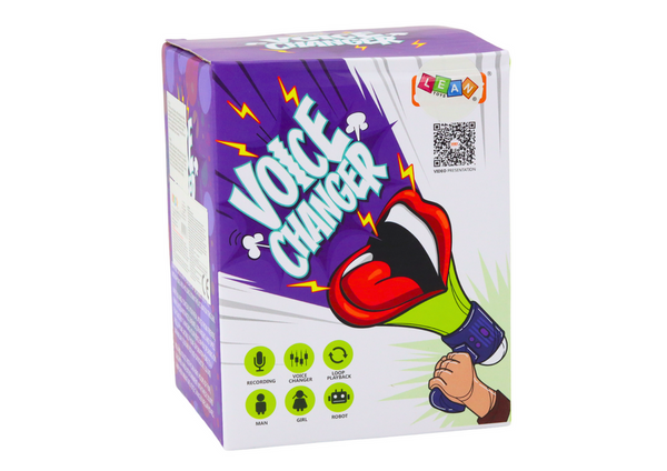 Megaphone Voice Changer Recording Three Voice Modes Mouth Blue