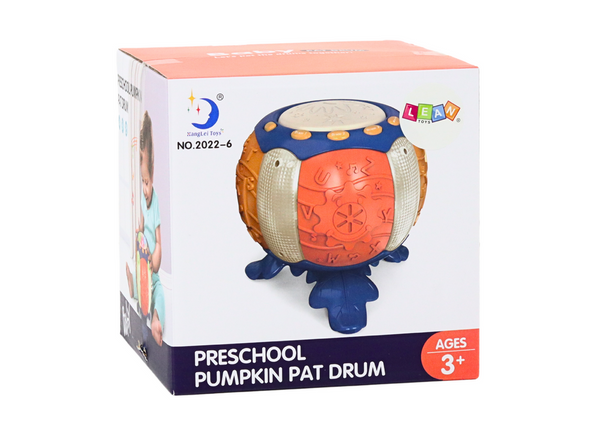 Pumpkin Educational Interactive Musical Lights Sounds Orange