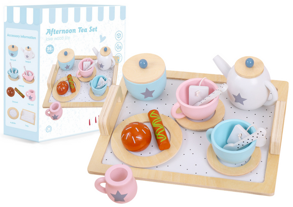 Kaffee Tee Holz Set Kleine Haushaltsgeräte Cookies