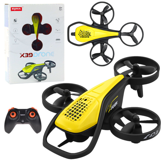 Mini RC Drone Syma X36 Four-Axis Acrobatics Yellow