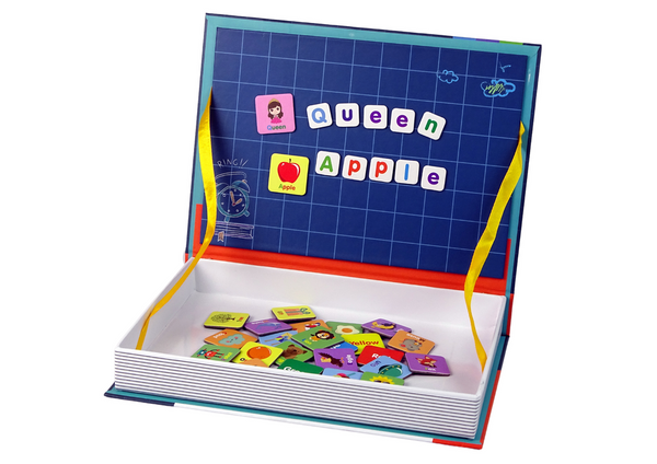 Magnetisches Puzzle Buch Englisch Alphabet Bilder