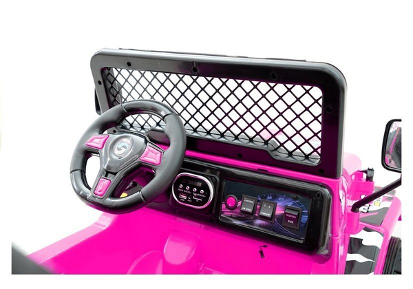 Ride on car Jeep Raptor S618 EVA Pink