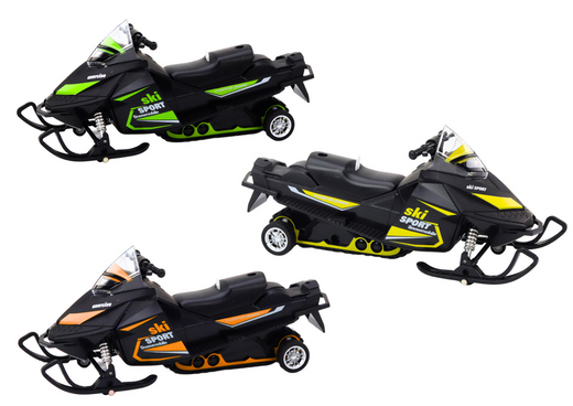 Skuter Śnieżny Resorak Z Napędem Skala 1:32 Światła Dźwięki 