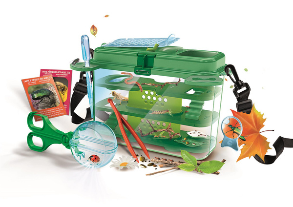 Science & Play Insect Hotel Laboratory Bug Habitat & Catching Tool Polish Language Clementoni 50399