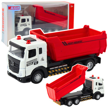 Truck Tipper Metal Cab Movable Box Lights Sounds
