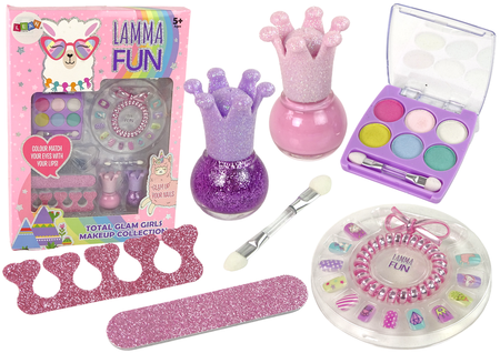 Make-up set Happy Lama Everything a little lady needs LAMMA FUN