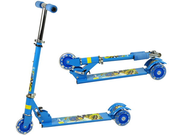 Tricycle Blue LED Luminous Wheels