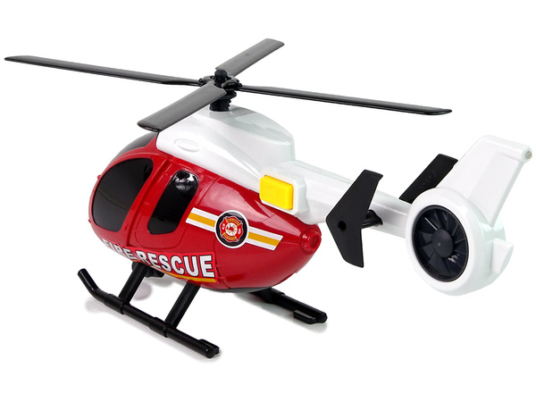 Hubschrauber-Auto-Feuerwehrfahrzeug-Set Sound