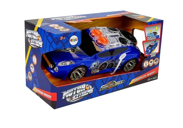 Sports Auto DJ mit Dachlautsprechern, Musik, Licht