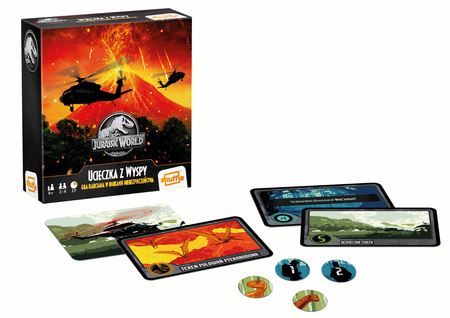 Jurassic World Card Island Escape Card Game