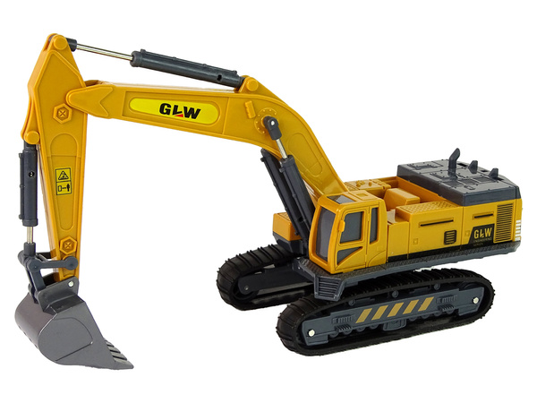 Construction Vehicle Yellow Caterpillar Excavator 1:55