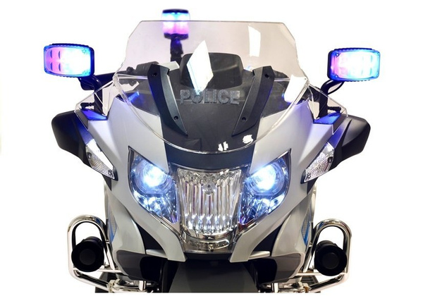 BMW Police Motorcycle Silver - Electric Ride On Motorbike