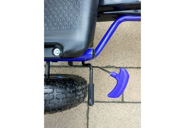 A-15 Go-Cart Blue Pumped Wheels