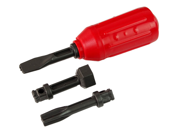 Fire Truck Fire Brigade for Unscrewing Accessories Red