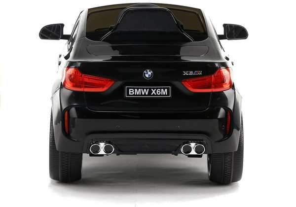 Kinderfahrzeug BMW X6 Ledersitz SCHWARZ LED Scheinwerfer EVA-Reifen