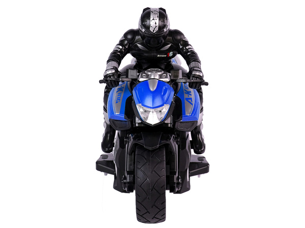 Sportmotorrad 35m Reichweite R/C 2.4G 1:10 Blau