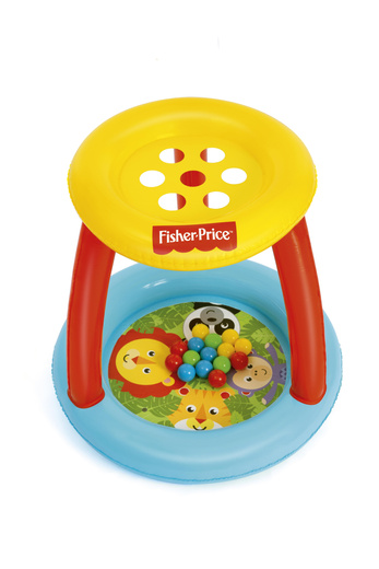 Aufblasbares Planschbecken mit Dach Fisher-Price Bestway 93541