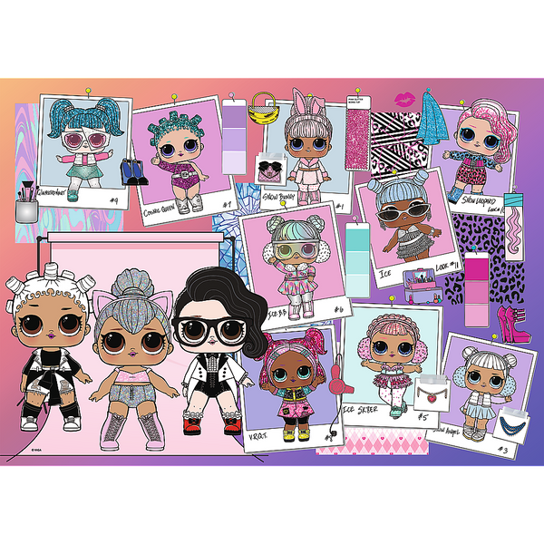 Puzzle - "200" - Sweet Dolls LOL Surprise! Trefl 13288