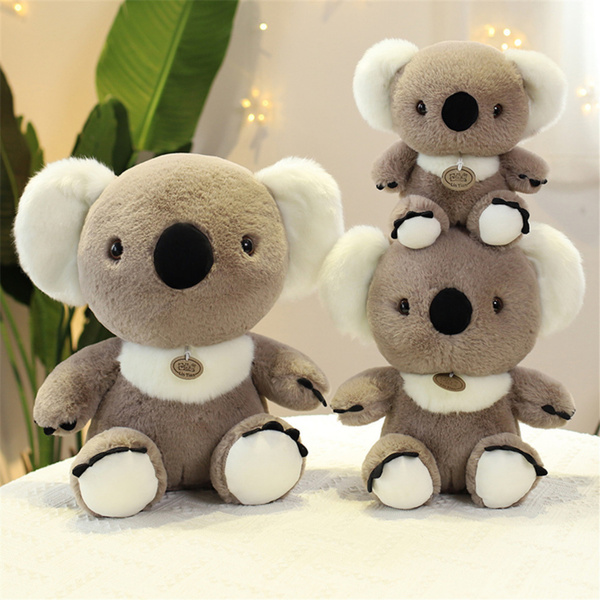 Plush Mascot Cuddly Toy Koala Bear Gray 23cm